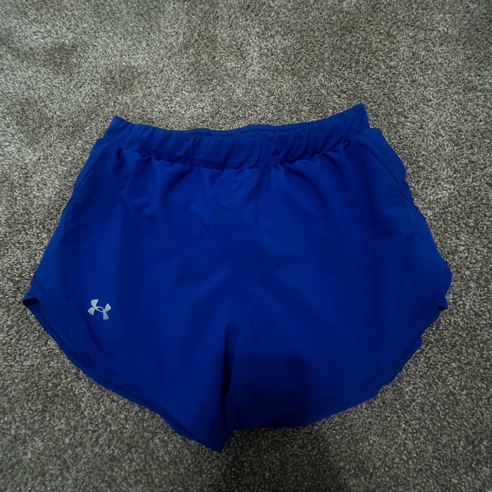 blue under armour shorts
